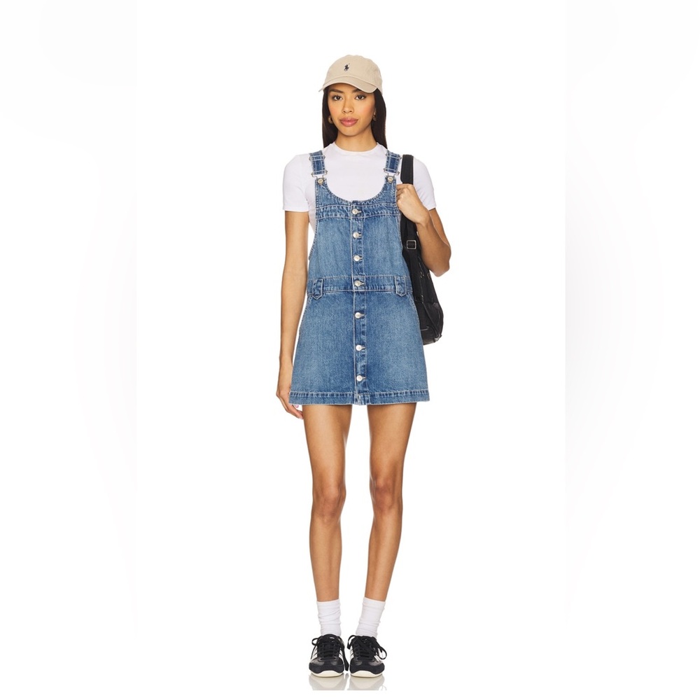 We The Free Edie Denim Skirtall in color Nimbus